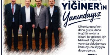 Isparta Ulaşım Esnafından TESK Adayı Yiğiner’e Tam Destek
