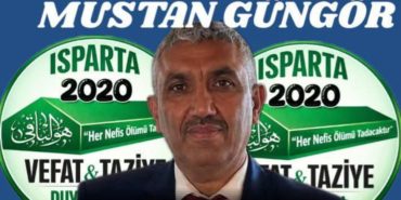 Isparta’da Acı Veda: Okul Müdürü Mustan Güngör Kanser Savaşını Kaybetti