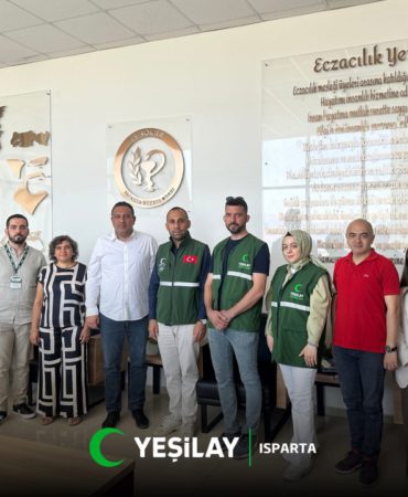 Isparta’da Bağımlılığa Karşı Yeşilay ve Eczacı Güç Birliği