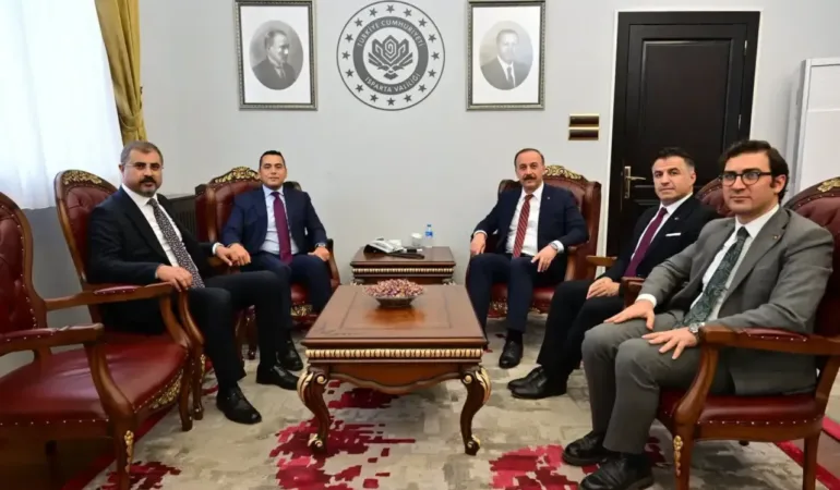 Isparta’da Yargı Zirvesi: Vali Erin, HSK Heyetini Makamında Ağırladı