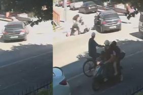 Isparta’da Yürekleri Ağza Getiren Kaza Kamerada: 2 Yaralı