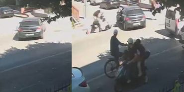 Isparta’da Yürekleri Ağza Getiren Kaza Kamerada: 2 Yaralı