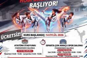 Isparta’nın Gelecek Şampiyonları İçin Ücretsiz Taekwondo Fırsatı