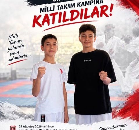 Isparta’nın Gururu İki Genç Karateci Milli Kampı Tamamladı