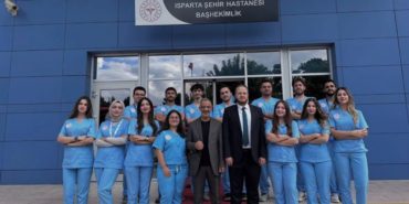 Isparta’nın Sağlık Ordusuna Genç ve Dinamik Kan Takviyesi