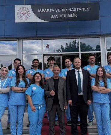 Isparta’nın Sağlık Ordusuna Genç ve Dinamik Kan Takviyesi