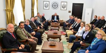 ITSO Başkanı Metin Çelik ve Ekibinden Vali Erin’e Samimi Ziyaret