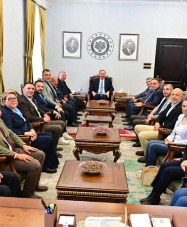 ITSO Başkanı Metin Çelik ve Ekibinden Vali Erin’e Samimi Ziyaret