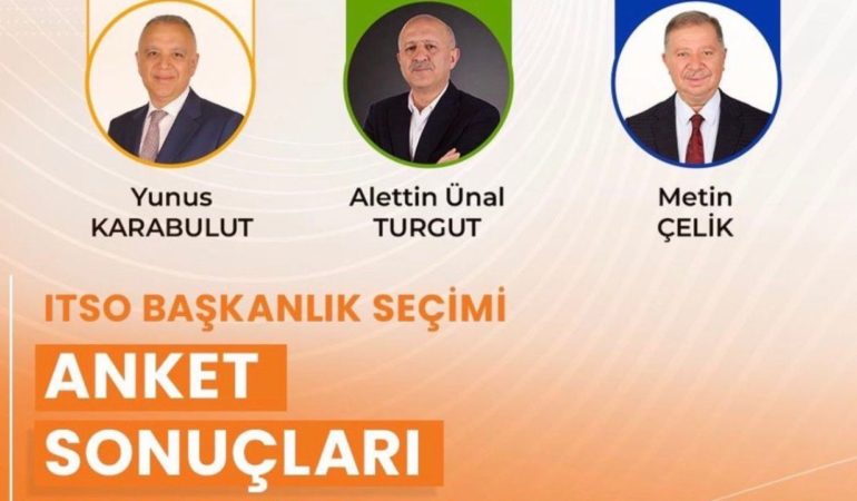 ITSO Başkanlık Yarışında Kritik Anket: Karabulut Zirvede