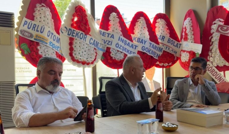 ITSO Yarışında ‘Isparta Masası’ Vizyonu: Yeni Parti’den Karabulut’a Ziyaret
