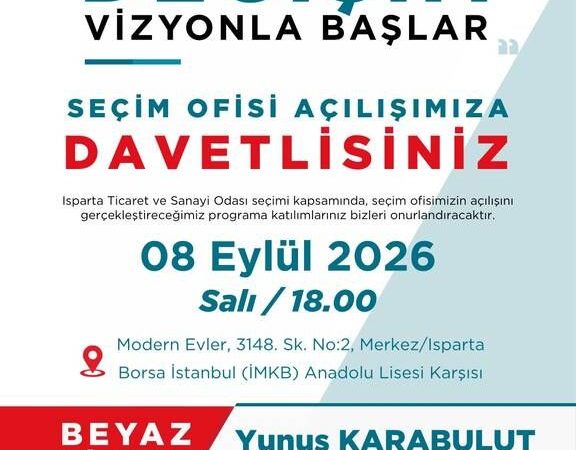 Yunus Karabulut’tan ITSO İçin Vizyoner Başlangıç