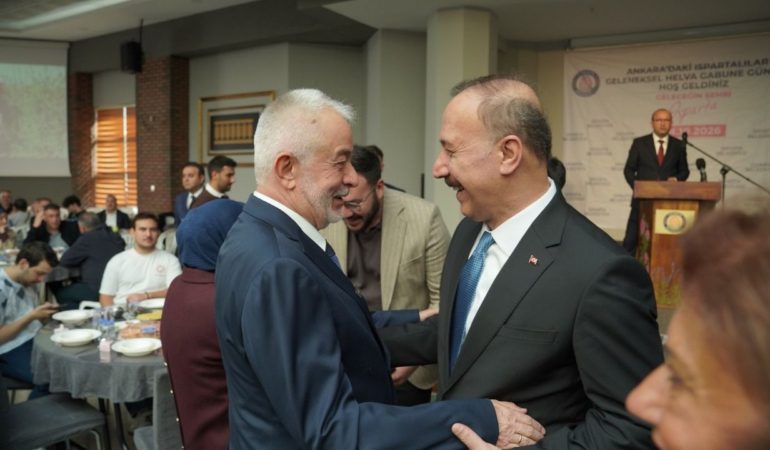 Başkent’te Isparta Rüzgarı: Başdeğirmen, Hemşehrileriyle Helva Gabune’de Buluştu, Birlik ve Proje Mesajları Verdi!