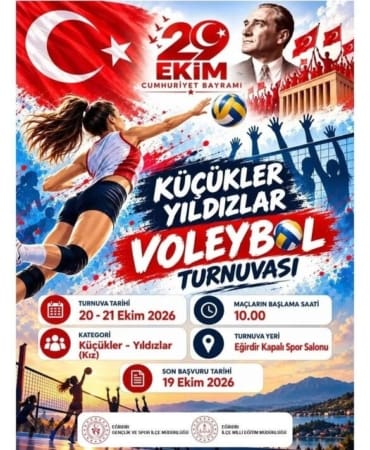 Eğirdir’de Cumhuriyet Bayramı’na Özel Spor Rüzgarı! Gençler Sahaya İniyor!