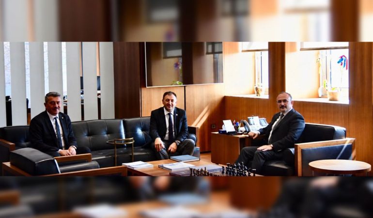 İşi Şansa Bırakmıyor! Osman Zabun Isparta’nın Dev Yol Projelerini Ankara’da Yakın Markaja Aldı