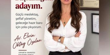 Isparta Barosu’nda Seçim Ateşi Yükseldi: Elvin Oktay Özalan Resmen Aday!