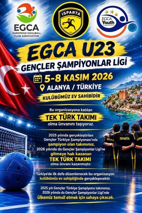 Isparta GESK’ten Destansı Başarı: Avrupa Şampiyonlar Ligi’nde Türkiye’yi Tek Başına Temsil Edecek!