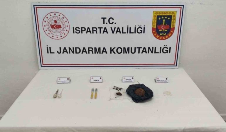 Isparta Gönen’de Zehir Tacirlerine Jandarma Darbesi: 1 Kişi Cezaevine Gönderildi