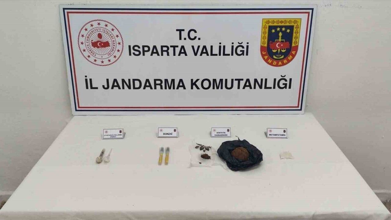 Isparta Gönen’de Zehir Tacirlerine Jandarma Darbesi: 1 Kişi Cezaevine Gönderildi