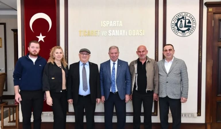 Isparta İş Dünyasından Güçlü Birlik Mesajı: ITSO’da Önemli Ziyaret!