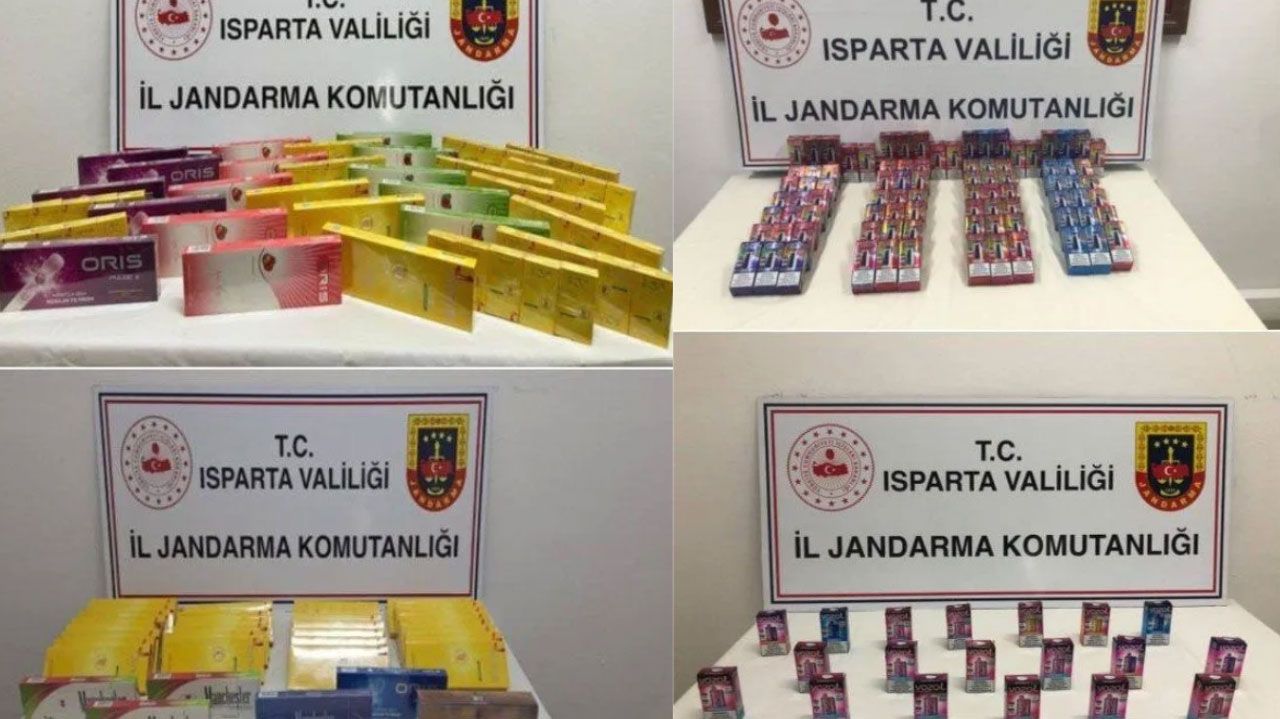 Isparta Jandarması’ndan Kaçakçılara Nefes Kestiren Operasyonlar! 3 Ayda 12 Darbe, 15 Gözaltı!