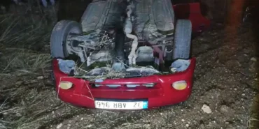 Isparta Şarkikaraağaç’ta Korkunç Kaza: Yol Kenarında Bekleyen Araca Çarptılar, 6 Yaralı!