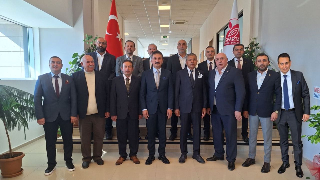 Isparta Ticaret Borsası’nda Yeni Dönem Başladı! Hüdai Şahin’den Proje Vurgusu ve Teşekkür