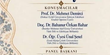 Isparta’da Edebiyat Şöleni: Sâmiha Ayverdi Paneli Kapılarını Açıyor!