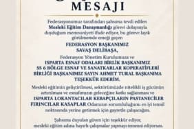 Isparta’dan Ankara’ya Gurur Veren Atama: Özgür Tunçbilek Ulusal Federasyonda Kilit Rolde!