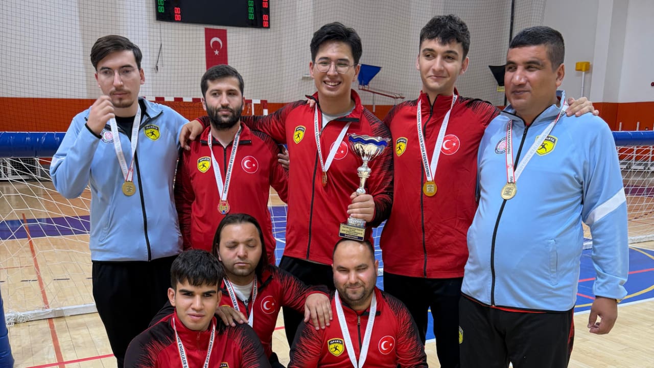 Isparta’dan Golbolde Destansı Yükseliş: Namağlup Şampiyonlukla Tarih Yazdılar!