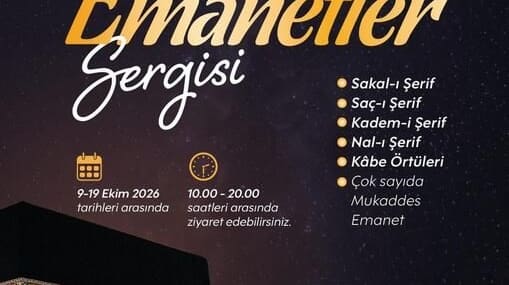 Isparta’dan Manevi Bir Yolculuk: Kutsal Emanetler Sergisi’ne Ücretsiz Ulaşım İmkanı!