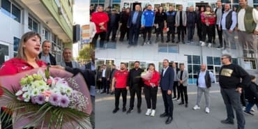 Isparta’nın Gururu Fatmagül Çevik’e Şampiyonlar Gibi Karşılama: Avrupa Altını Güllerle Kutlandı!