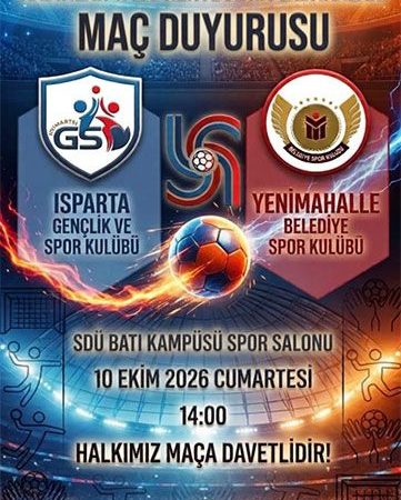 Isparta’nın Hentbol Sultanları Evinde Destek Bekliyor: Kritik 1. Lig Maçı!