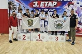İzmir’de Isparta Rüzgarı: Karate Şampiyonlarından Madalya Yağmuru!