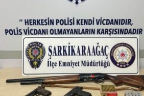 Şarkikaraağaç Sanayi Sitesi’nde Şok Baskın! Silah Kaçakçılarına Büyük Darbe