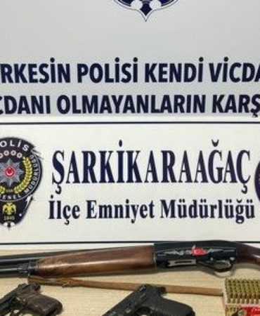 Şarkikaraağaç Sanayi Sitesi’nde Şok Baskın! Silah Kaçakçılarına Büyük Darbe