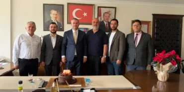 TEDB Isparta’dan Başkanvekili Balcı’ya Çifte Ziyaret: Hem Doğum Günü Kutlaması Hem Kent Gündemi!